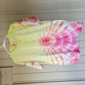 Tie-dye T-Shirt Large Unisex Summer Fashon New